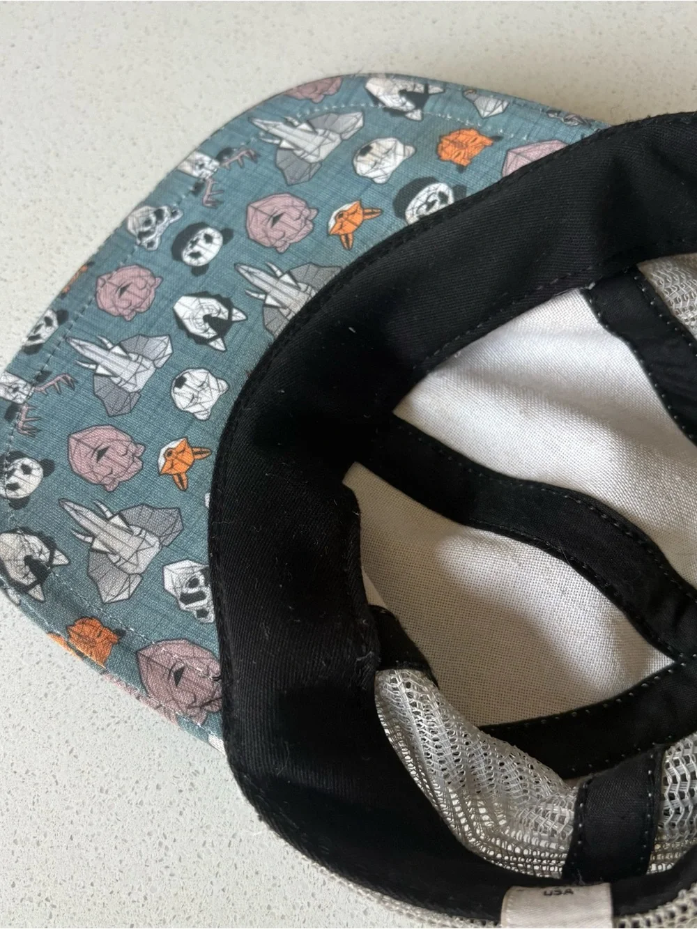 George Hats Geometric Animals Trucker Youth 3-5Y